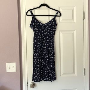 Torrid navy floral dress size 0